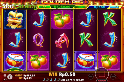 Οθόνη6. Golden Pig (Pragmatic Play) Κουλοχέρης