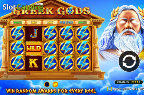Οθόνη2. Greek Gods (Pragmatic Play) Κουλοχέρης