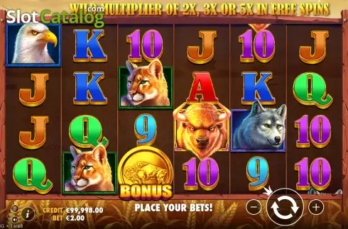 Οθόνη2. Buffalo King (Pragmatic Play) Κουλοχέρης 