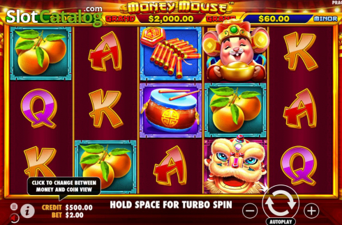 Οθόνη3. Money Mouse (Pragmatic Play) Κουλοχέρης 