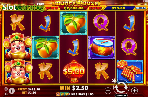 Οθόνη4. Money Mouse (Pragmatic Play) Κουλοχέρης 