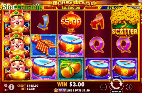 Οθόνη6. Money Mouse (Pragmatic Play) Κουλοχέρης 