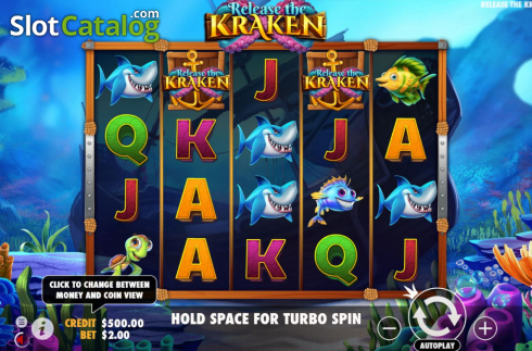 Οθόνη3. Release the Kraken (Pragmatic Play) Κουλοχέρης