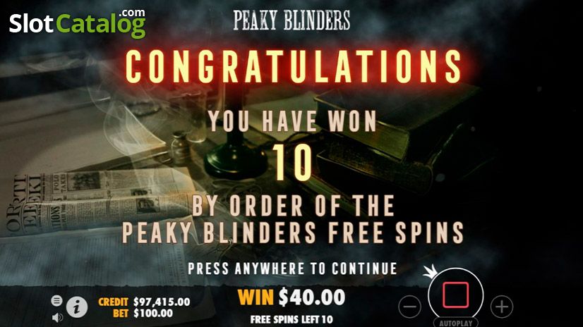 Βίντεο Peaky Blinders πολλές περιστροφές Peaky Blinders