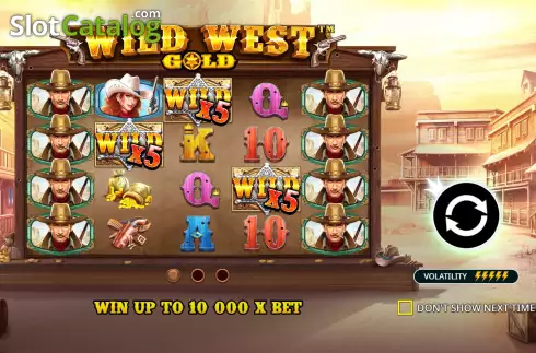 Οθόνη2. Wild West Gold Κουλοχέρης
