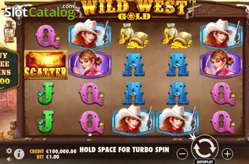 Οθόνη3. Wild West Gold Κουλοχέρης