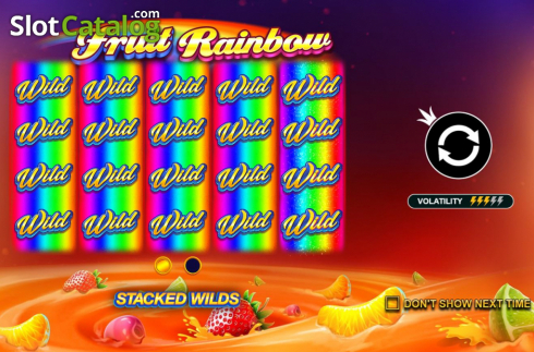 Οθόνη2. Fruit Rainbow Κουλοχέρης