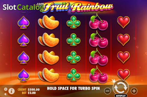 Οθόνη3. Fruit Rainbow Κουλοχέρης