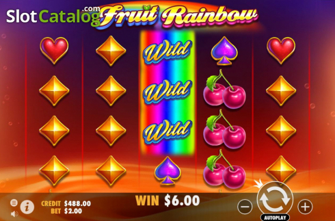 Οθόνη5. Fruit Rainbow Κουλοχέρης