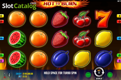 Οθόνη2. Hot to Burn Κουλοχέρης 