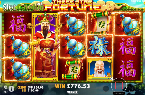Οθόνη4. Three Star Fortune (Pragmatic Play) Κουλοχέρης