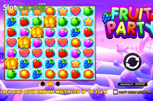 Οθόνη2. Fruit Party (Pragmatic Play) Κουλοχέρης