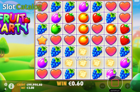 Οθόνη4. Fruit Party (Pragmatic Play) Κουλοχέρης