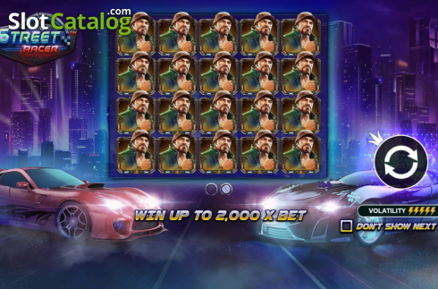 Οθόνη2. Street Racer Κουλοχέρης