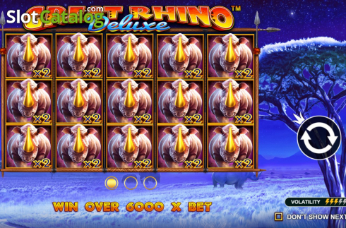 Οθόνη2. Great Rhino Deluxe Κουλοχέρης 