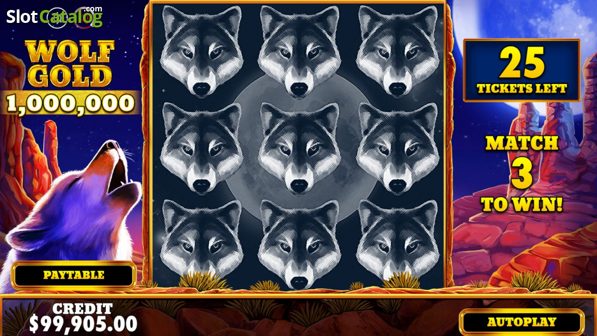 Κάρτα Ξυστό Wolf Gold Wolf Gold Scratchcard