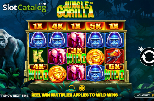 Οθόνη2. Jungle Gorilla Κουλοχέρης