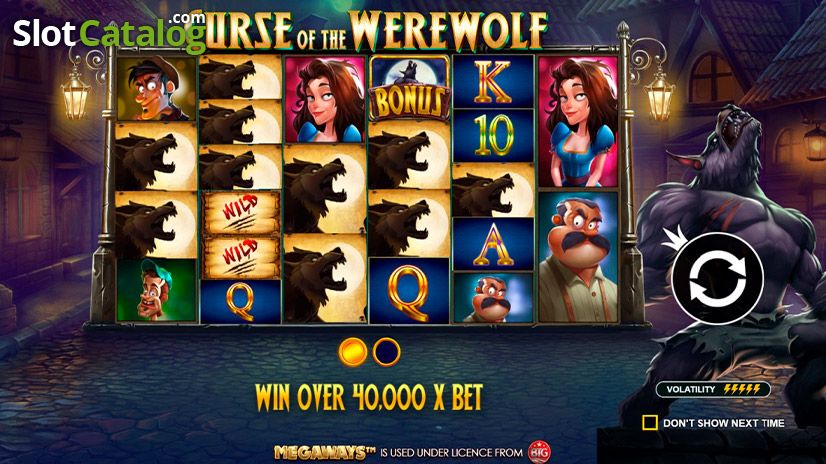 Curse of the Werewolf Megaways Curse of the Werewolf Megaways