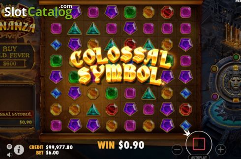 Οθόνη5. Gems Bonanza (Pragmatic Play) Κουλοχέρης
