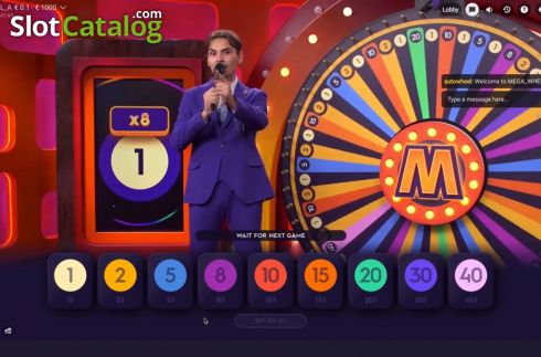 Οθόνη2. Mega Wheel (Pragmatic Play) Κουλοχέρης
