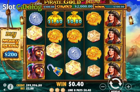 Οθόνη5. Pirate Gold Deluxe Κουλοχέρης