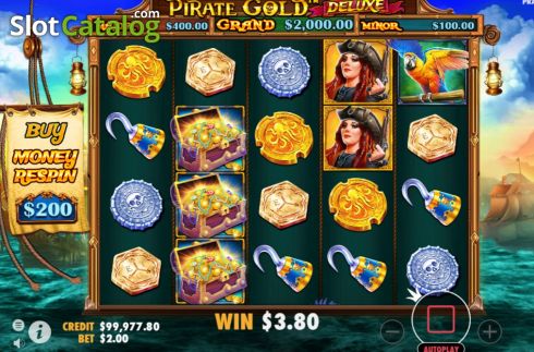 Οθόνη4. Pirate Gold Deluxe Κουλοχέρης