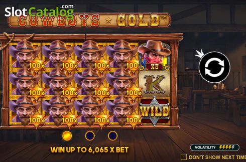 Οθόνη2. Cowboys Gold Κουλοχέρης