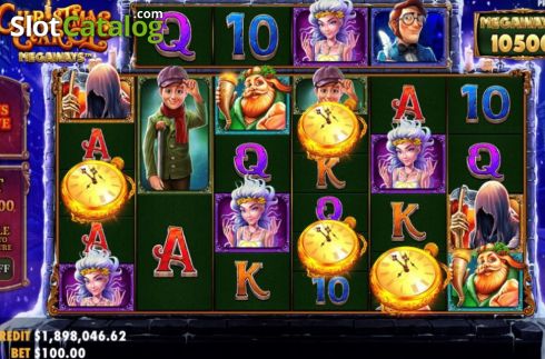 Οθόνη3. Christmas Carol Megaways Κουλοχέρης