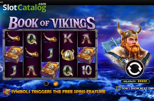 Οθόνη2. Book of Vikings Κουλοχέρης 