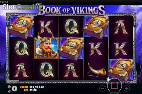 Οθόνη5. Book of Vikings Κουλοχέρης 