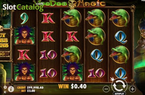 Οθόνη3. Voodoo Magic (Pragmatic Play) Κουλοχέρης