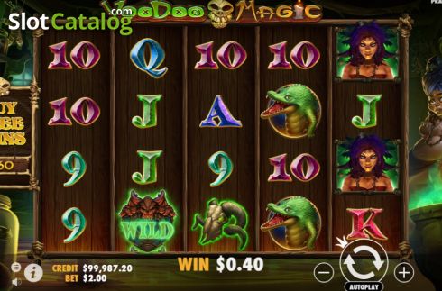 Οθόνη4. Voodoo Magic (Pragmatic Play) Κουλοχέρης