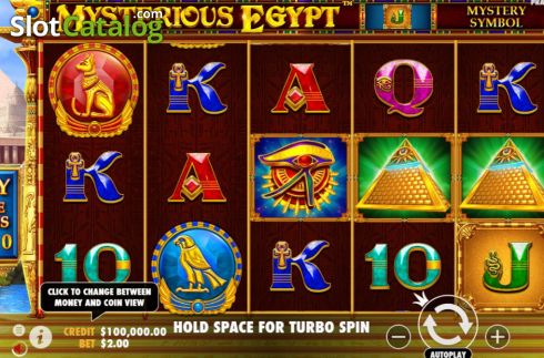 Οθόνη3. Mysterious Egypt Κουλοχέρης