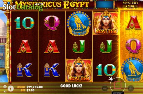 Οθόνη6. Mysterious Egypt Κουλοχέρης