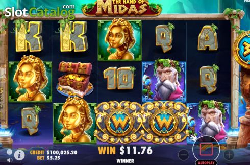 Οθόνη4. The Hand of Midas (Pragmatic Play) Κουλοχέρης