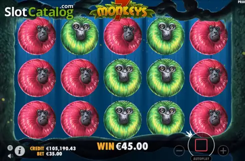 Οθόνη4. 7 Monkeys Κουλοχέρης