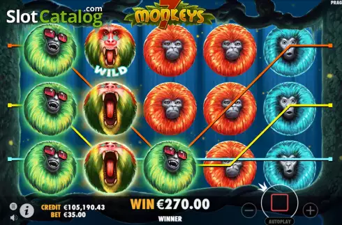 Οθόνη5. 7 Monkeys Κουλοχέρης