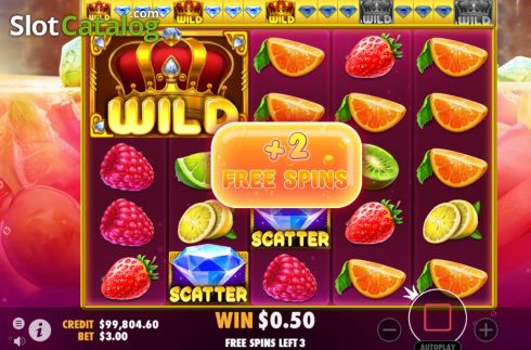 Οθόνη8. Juicy Fruits (Pragmatic Play) Κουλοχέρης 