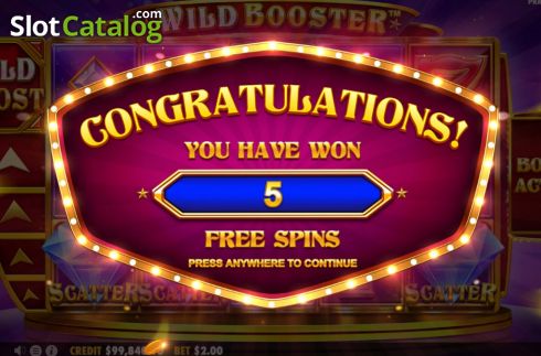Οθόνη7. Wild Booster Κουλοχέρης