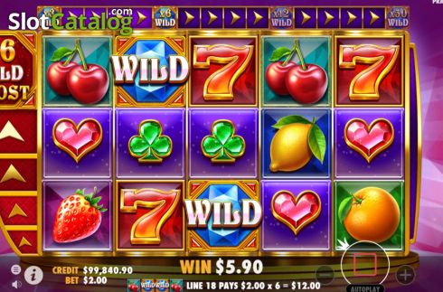 Οθόνη8. Wild Booster Κουλοχέρης