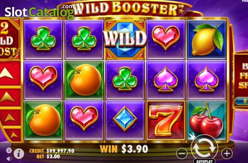 Οθόνη3. Wild Booster Κουλοχέρης