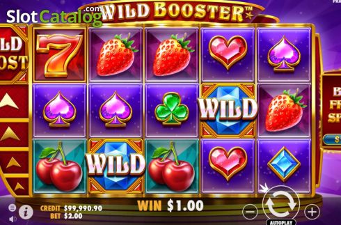 Οθόνη4. Wild Booster Κουλοχέρης