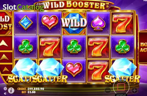 Οθόνη5. Wild Booster Κουλοχέρης