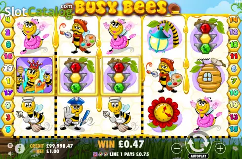 Οθόνη3. Busy Bees Κουλοχέρης