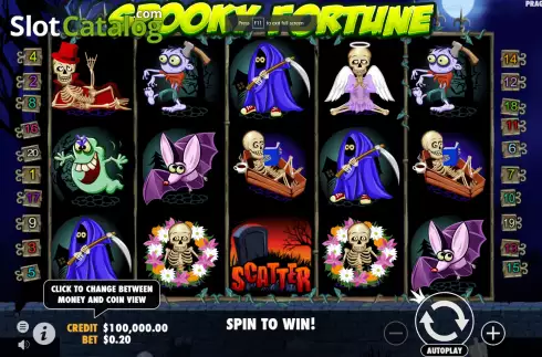 Οθόνη2. Spooky Fortune Κουλοχέρης