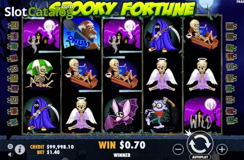 Οθόνη3. Spooky Fortune Κουλοχέρης