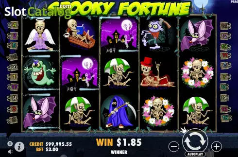 Οθόνη4. Spooky Fortune Κουλοχέρης