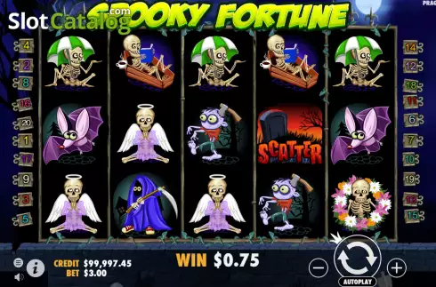 Οθόνη5. Spooky Fortune Κουλοχέρης