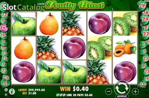 Οθόνη3. Fruity Blast Κουλοχέρης