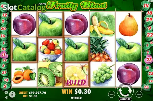 Οθόνη4. Fruity Blast Κουλοχέρης